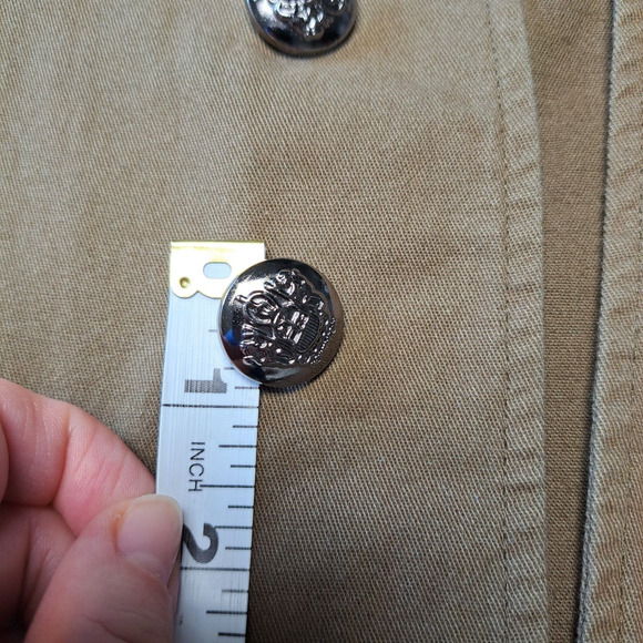 MISSLOOK CARDIGAN BLAZER JACKET WOMENS SIZE XL OPEN FRONT ARMY GREEN BUSINESS - Picture 10 of 10